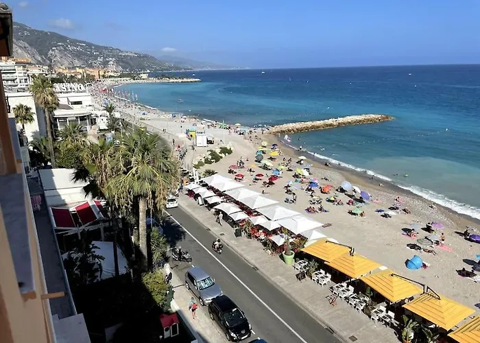 Le Bristol, Vue Panoramique, Terrasse, Parking Menton